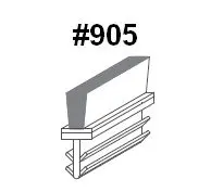 905 Parting Stop Weatherstrip Kit For Door Frame And Sash Sealing 1