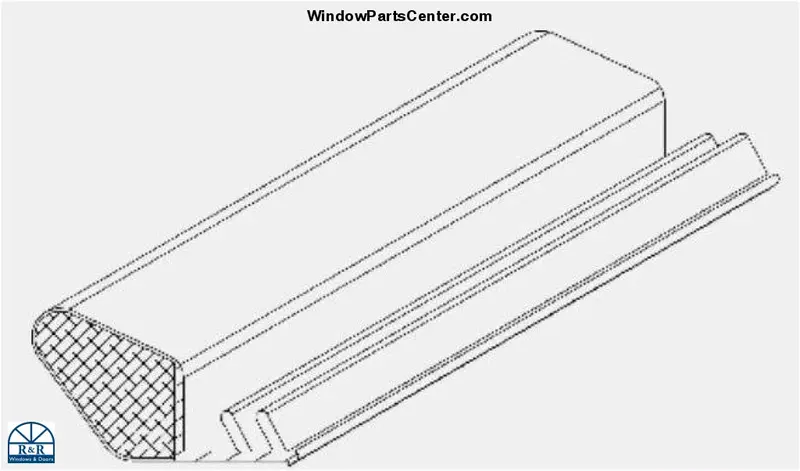 906 Amesburytruth Foam-Tite Kerf-Mounted Window Weatherstrip 1