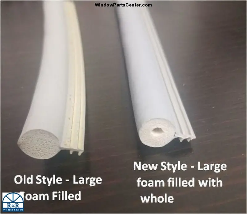 917 Large Gray Bulb-Type Weatherstrip – 3/8" Diameter 1