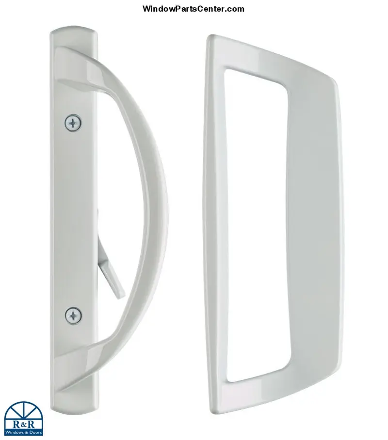 Amesbury Truth 2998-Series Flushmount Sliding Patio Door Handle Set – Bottom Lever Mount (Model Ss30002) 1