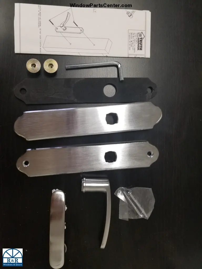 Amesbury Truth Loft-Style Dummy Handle Set For Swinging Patio Doors 1