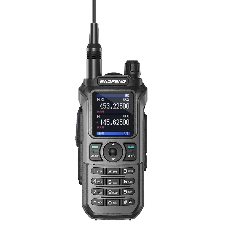 Baofeng Uv-21R 6W Tri-Band Handheld Radio With 1.77" Color Display, Noaa Weather Alerts, 999 Channels & Wireless Frequency Cloning 1