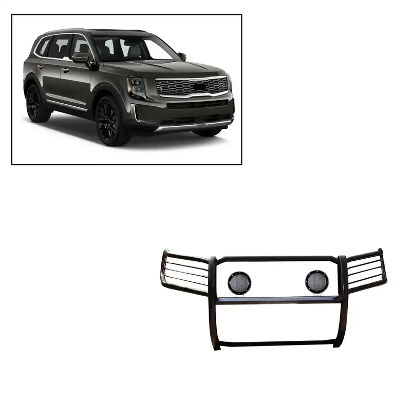 Black Horse Off Road 17Ki01Ma-Plfb Steel Modular Bumper System 1