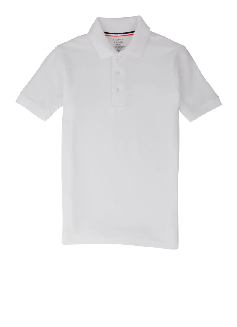 Boys' French Toast Short Sleeve Pique Polo Shirt (Ages 8–16) 1