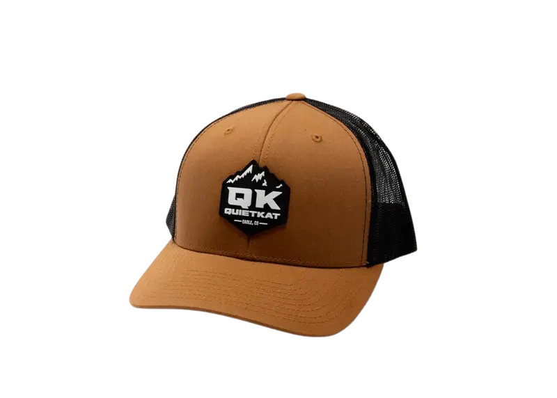 Caramel-Colored Trucker Hat 1