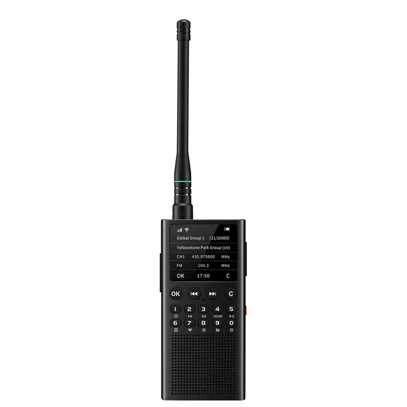 Choyong Wt2 Network Walkie Talkie – Wifi/4G Poc, Fm/Am/Sw Reception & Voice Search Support 1