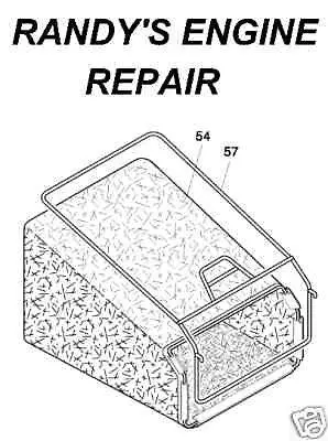 Craftsman / Sears Grass Catcher Frame Only – Part Numbers 189680 & 532189680 (Ayp) 1
