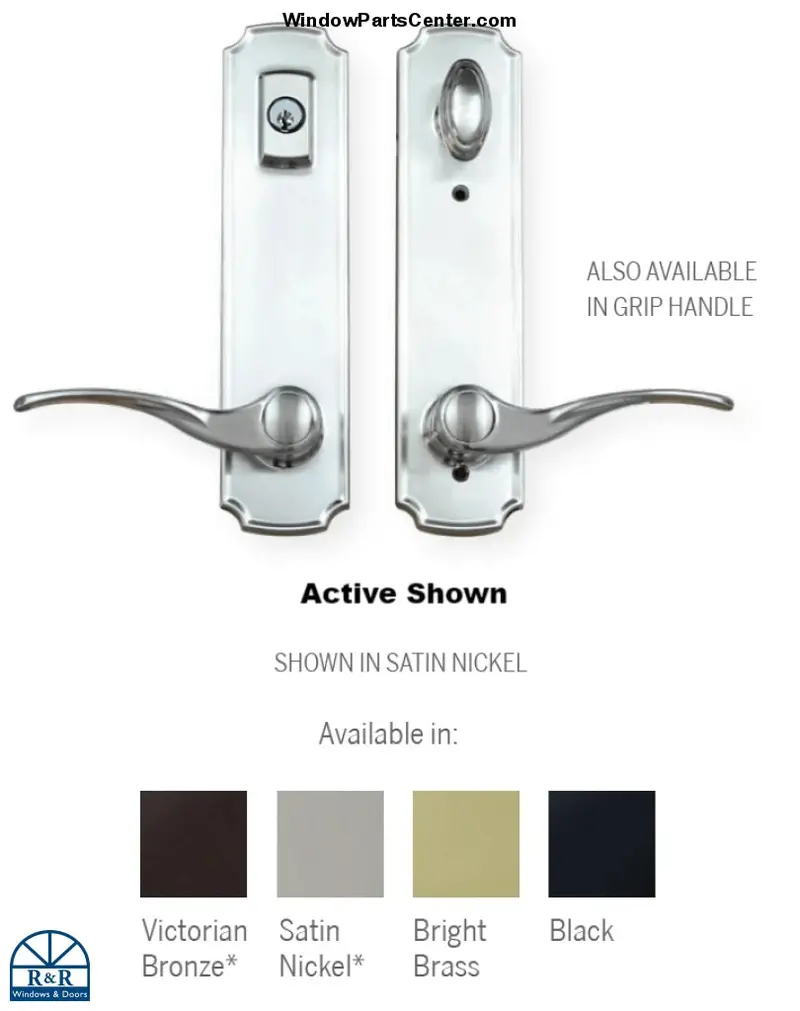 D300 W&F Trilennium 6-Inch Ctc Multipoint Handle Replacement Kit 1