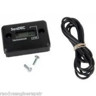 Digital Tachometer & Hour Meter With Oil Change And Grease Alerts – Displays Rpm And Operational Hours 1