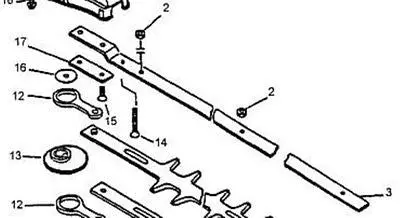 Echo 69911006960 20-Inch Frame Bar — Replacement For Hc-1500 Hedge Trimmer 1