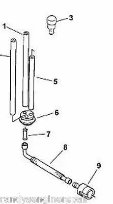 Echo Pb-2100 & Shc-212 Fuel Line Repair Kit (Includes Gas Line Components) 1