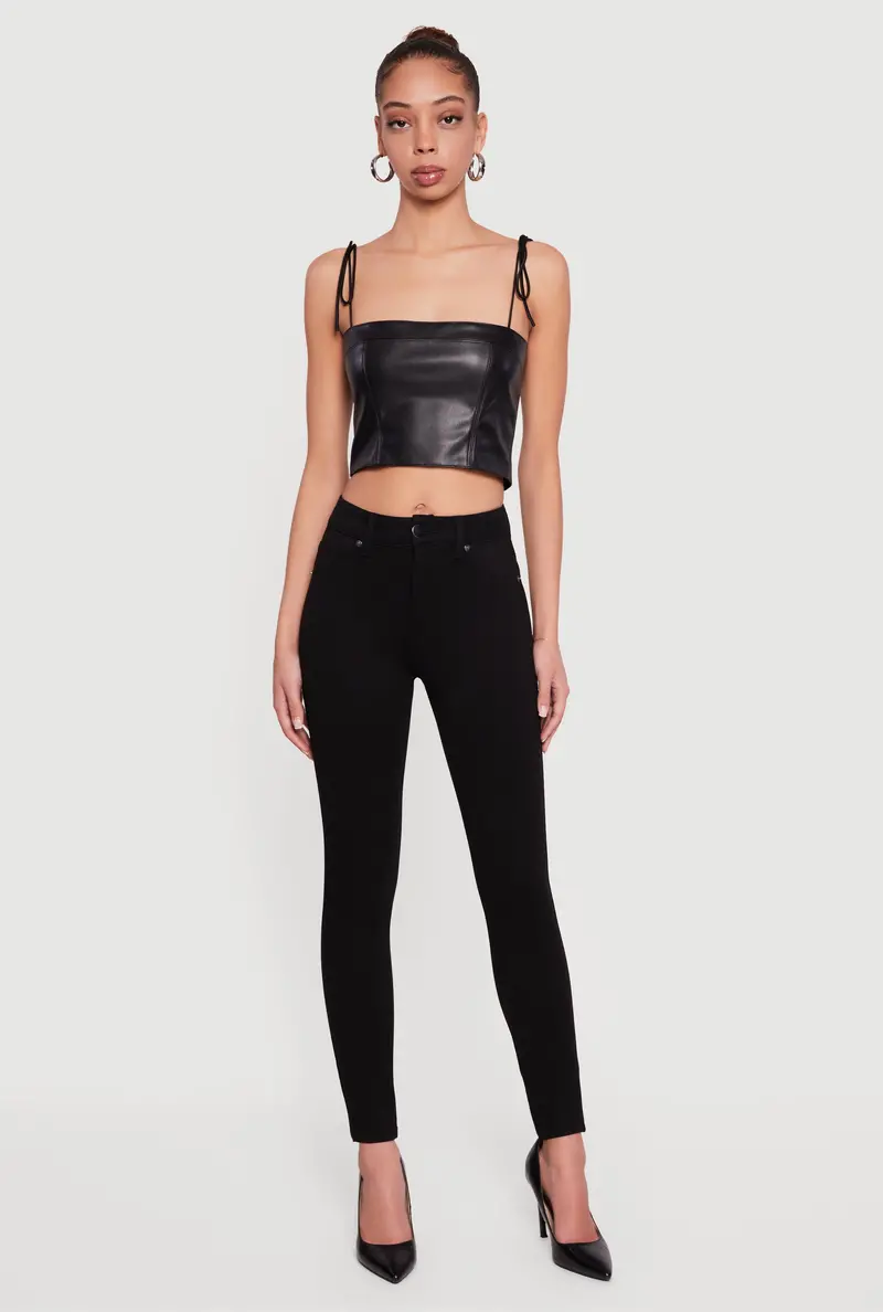 Everyday Skinny Pants In Mid-Rise Design 1