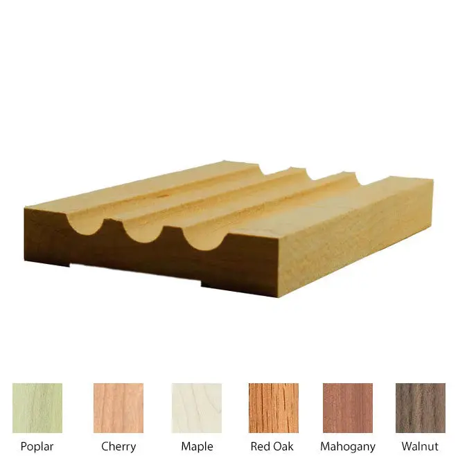 Ewca46 3-1/2" Fluted Door Casing Moulding 1
