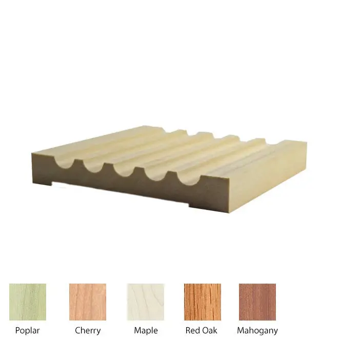 Ewca49 5-1/8" Fluted Door Casing Moulding 1