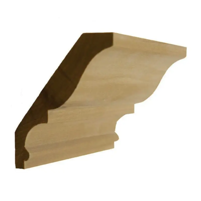 Ewcr18 Unfinished Crown Molding – 7/8" × 4-1/2", 3-1/2" H × 2-3/4" D 1