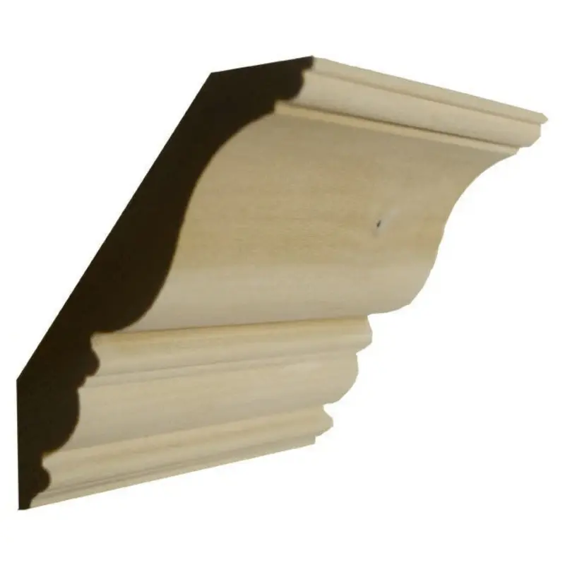 Ewcr27 Unfinished Crown Molding – 7/8" × 4-1/2", 3-1/2" Rise × 2-7/8" Run 1