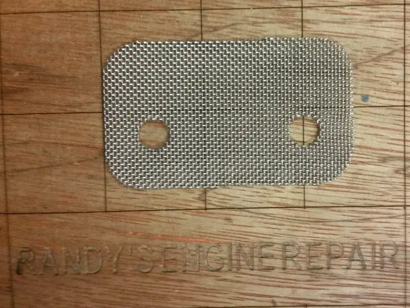 Exhaust Muffler Screen For Homelite, Sears, And Craftsman Chainsaws (Part Numbers Up05878, 98784A, 98784) 1