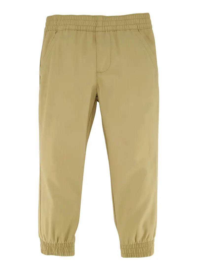 French Toast Boys' Solid Twill Joggers, Sizes 4-7 1