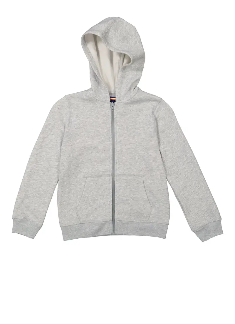 French Toast Boys' Zip-Front Hooded Sweatshirt, Sizes 4-7 1