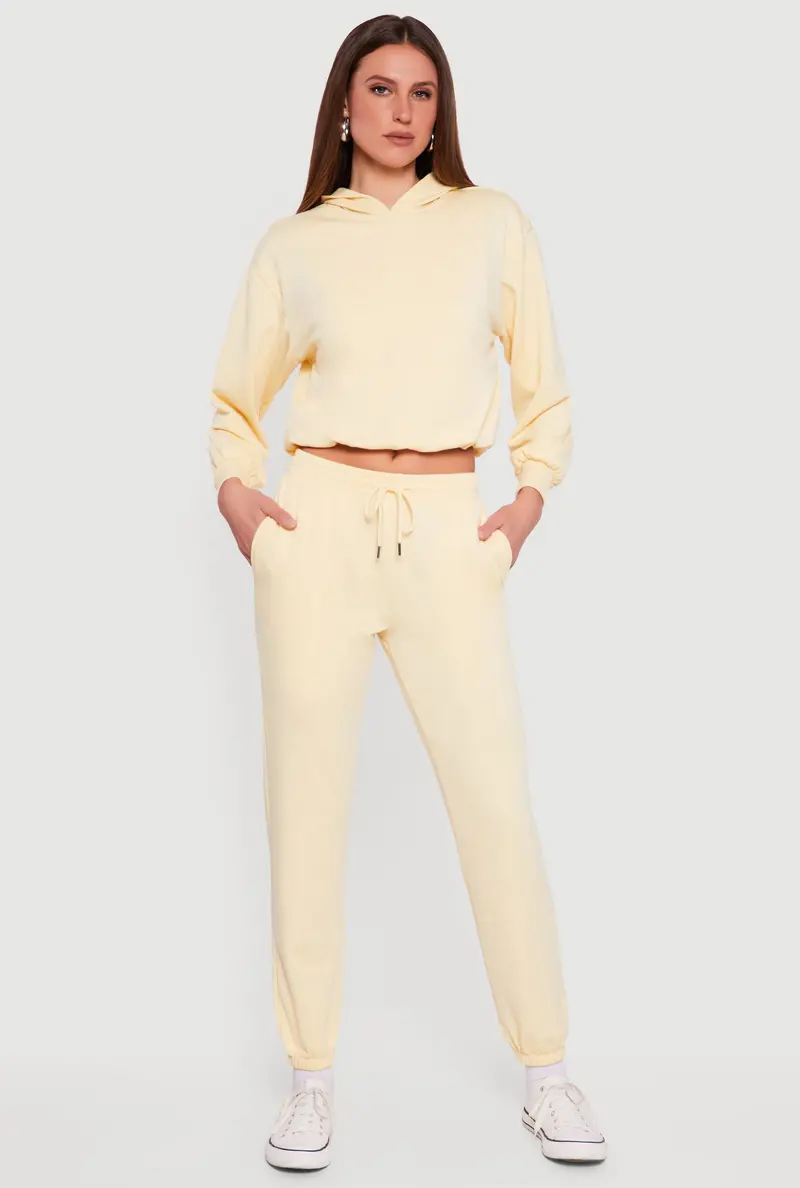 Functional Fleece Sweatpants Featuring Side Pockets 1