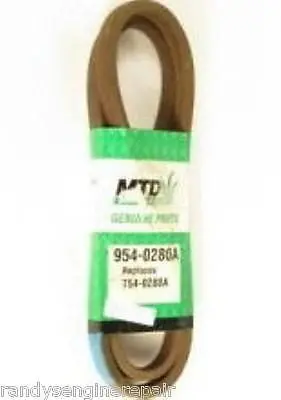 Genuine Mtd/Craftsman V-Belt – Part #754-0280A / 954-0280A 1
