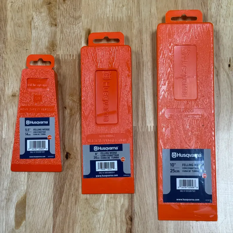 Heavy-Duty Husqvarna Tree Felling Wedge For Precision Cutting 1