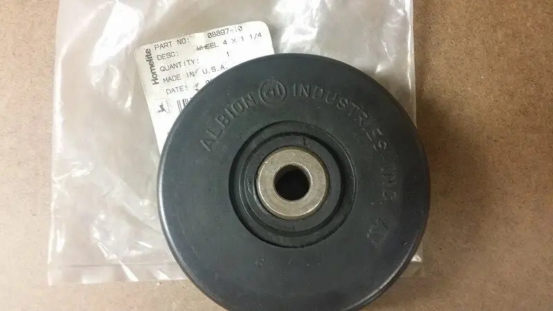 Homelite Dolly Replacement Wheel – 4″ X 1″ X 1/4″ Axle, 3″ Hub (Part #0889710) 1