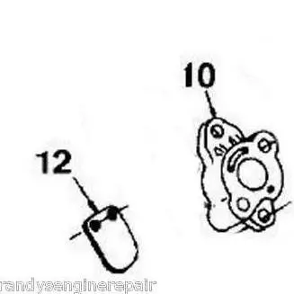 Homelite Little Xl And Super 2 Chainsaw Heat Dam Assembly With Reed Valve (Part #A02499) 1