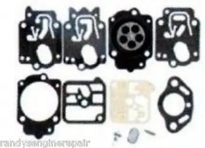 Homelite Xl2 Super & Xl2 Chainsaw Carburetor Rebuild Kit — Includes Hk-2A, Hk2B, Hk16B, Hk16C, Hk27A Components 1