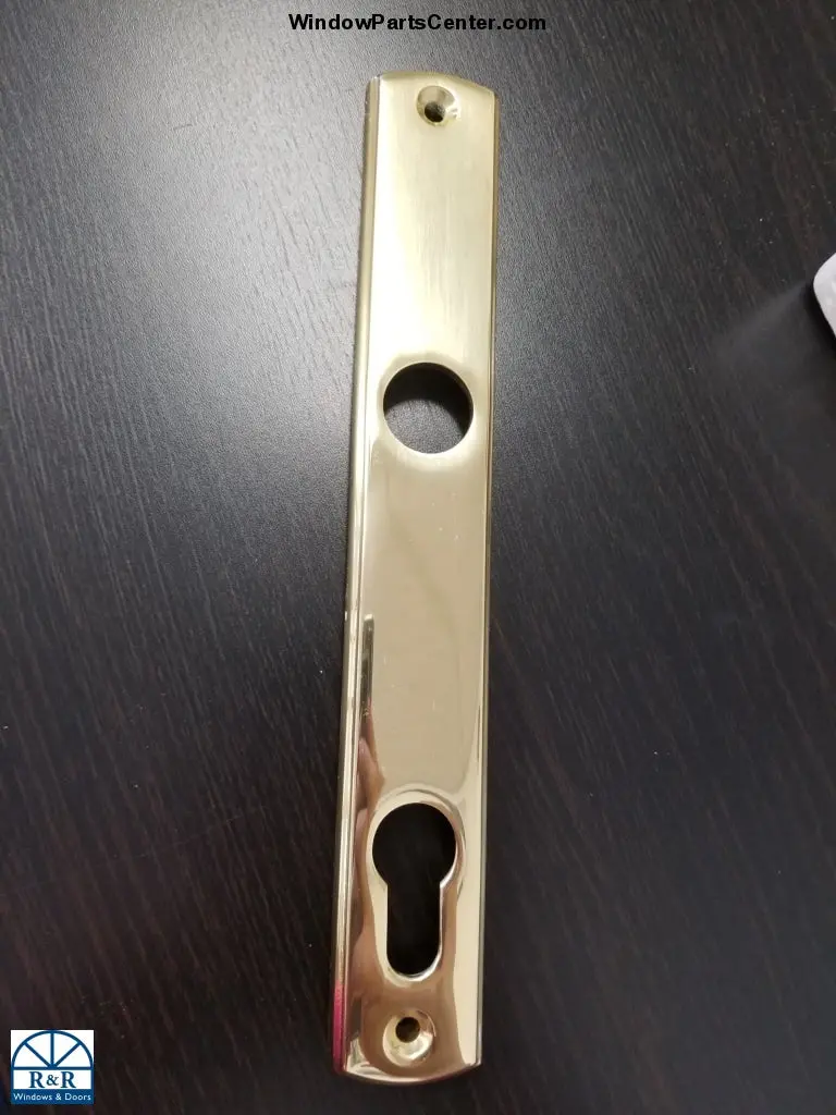 Hoppe Door Handle Faceplate – Standard Surface-Mount Design 1