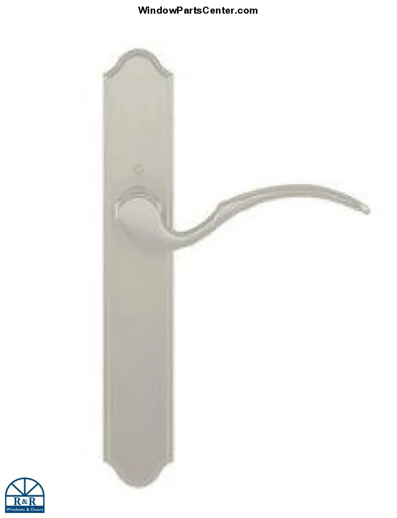 Hoppe München M112Pl/374N Swinging Door Handle – Inactive (Thumb Turn Excluded) 1