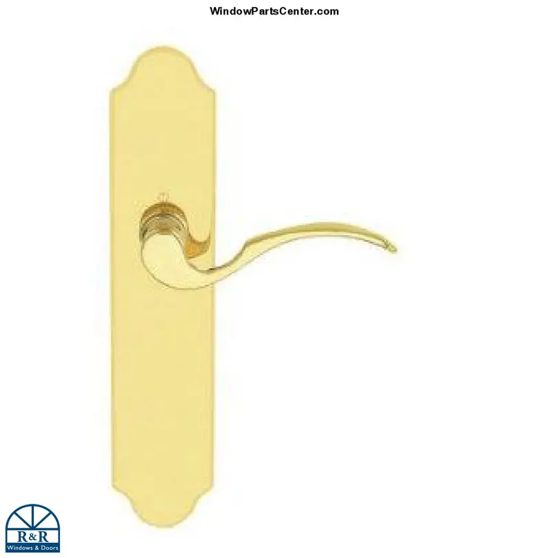 Hoppe München M112Pl/3965N Swinging Door Handle – Inactive With Thumb Turn 1