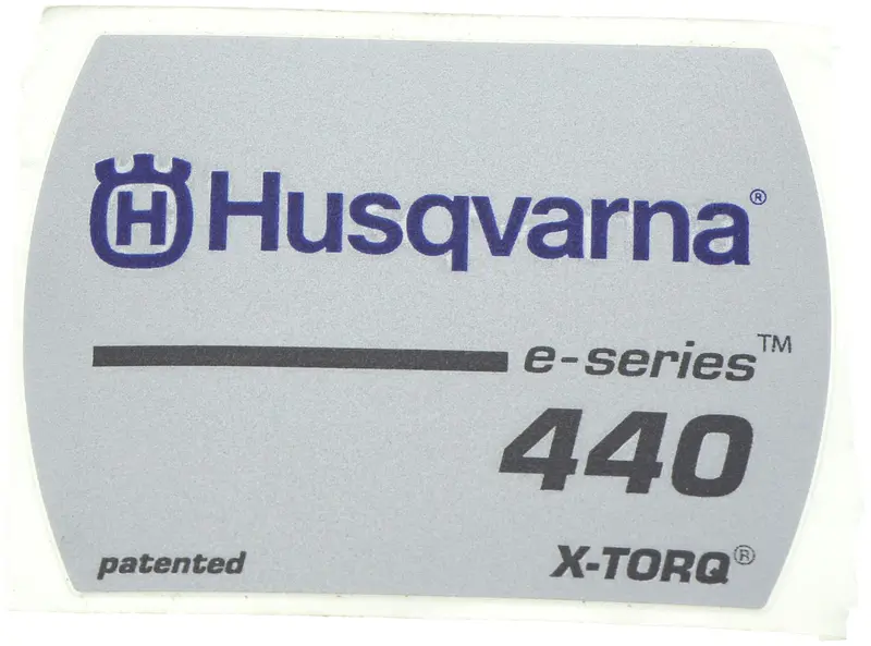 Husqvarna 544463601 Recoil Starter Decal Label – Oem For 440, 440E, And 440 X-Torq Chainsaws 1