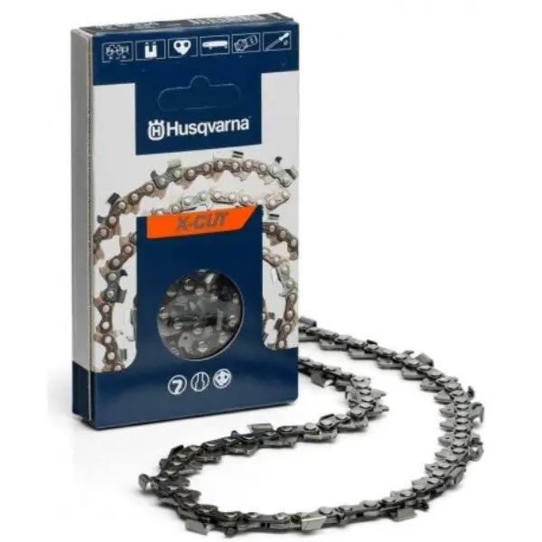 Husqvarna C35 Full-Chisel X-Cut Chain – .325" Pitch, .058" Gauge (2-Pack) 1