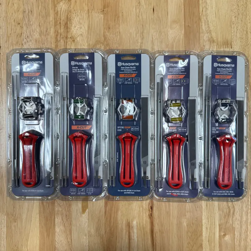 Husqvarna Chainsaw Sharpening Kit – File Set For Precision Bar Maintenance 1