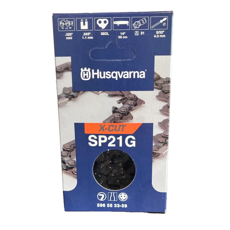 Husqvarna Sp21G X-Precision .325" Mini Chainsaw Chain (2-Pack) 1