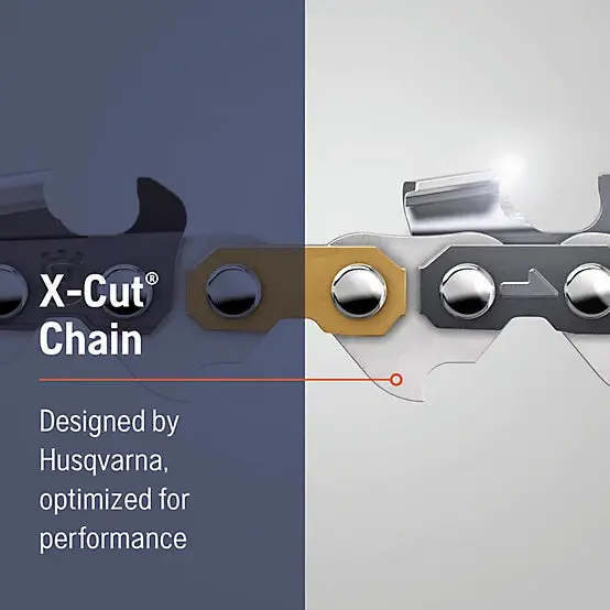 Husqvarna Sp33G Low-Kickback X-Cut Chain – .325" Pitch, .050" Gauge (2-Pack) 1