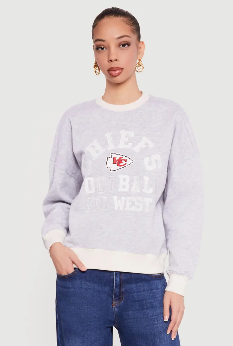Kansas City Chiefs Nfl Afc West Fan Sweatshirt 1