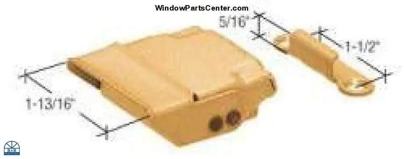 Legacy Toggle Lock With Keeper – Vintage-Style Window Fastener 1