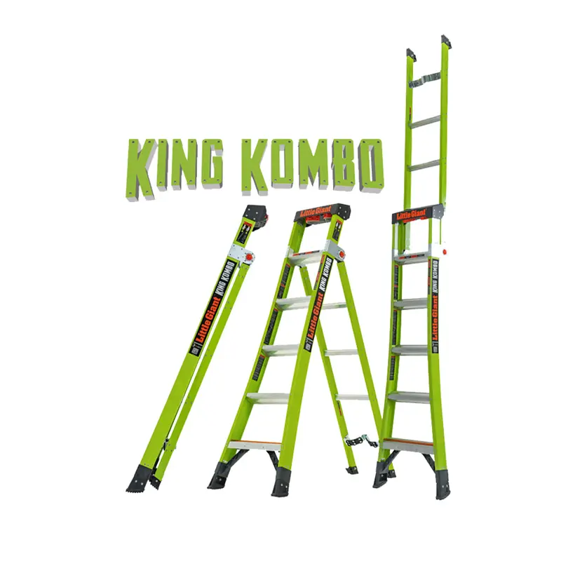 Little Giant 3-In-1 Fiberglass Extension Ladder – Type 1Aa, 375 Lb Capacity 1
