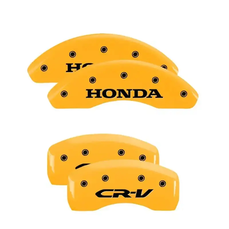 Mgp Caliper Covers – Engraved Front & Rear Set With Pontiac Yellow Finish For 2005 Gto 1