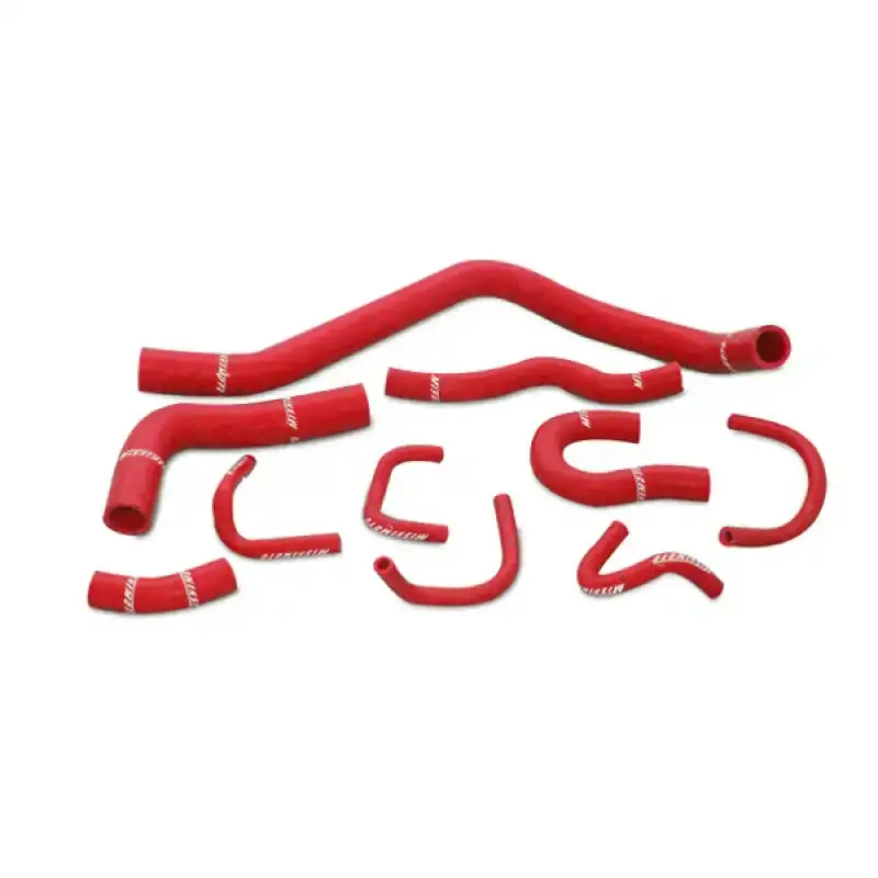 Mishimoto High-Temperature Red Silicone Hose Kit For 1988–1991 Honda Civic – Oem-Replacement Flexibility And Heat Resistance 1