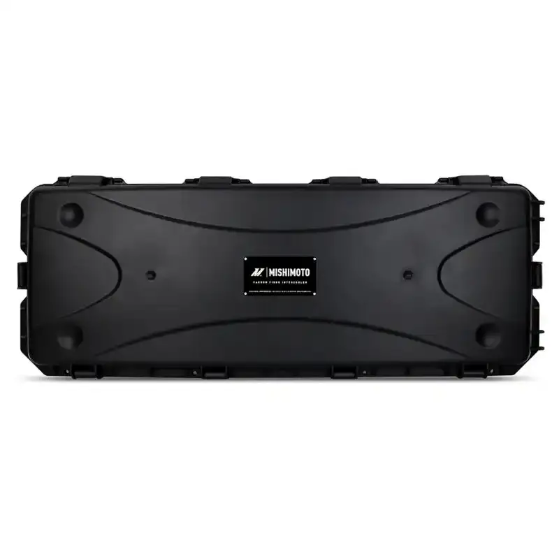 Mishimoto Universal Gloss-Finish Carbon Fiber Intercooler With 600Mm Silver S-Flow Core And G V-Band Mounting 1