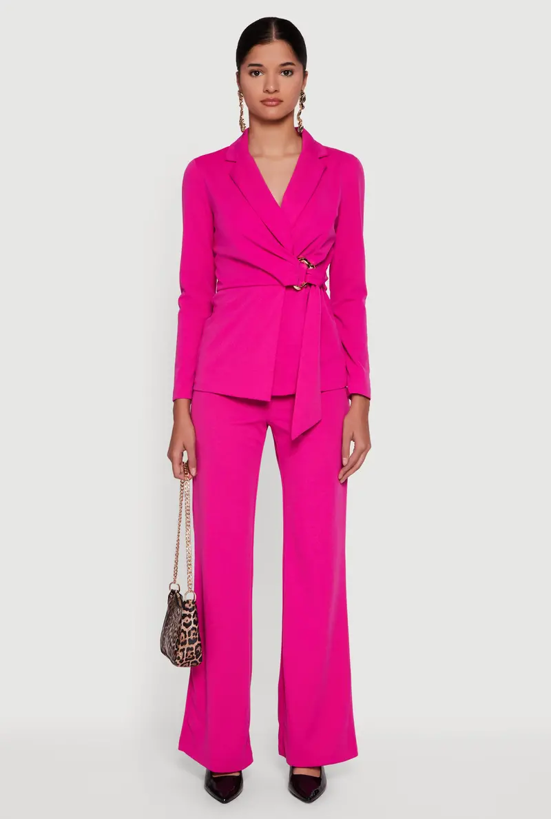 Modern Crepe Knit Dress Trousers 1