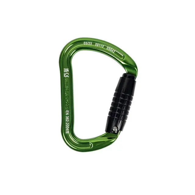 Notch Hms Aluminum Carabiner – Locking Pear Shape 1