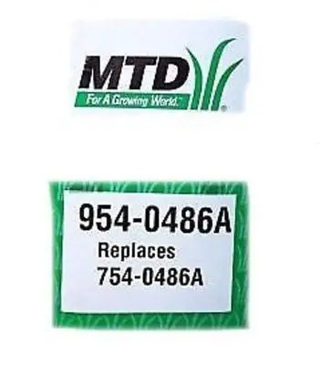 Oem Replacement Drive Belt For Bolens, Troy-Bilt, Huskee, Yard-Man, And Mtd (Part #954-0486A) 1