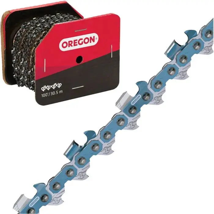 Oregon 72Exl Full-Chisel Powercut Chainsaw Chain – .325" Pitch (2-Pack) 1