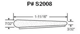 Q-Lon S2008 Foam Corner Seal Kit – Two-Piece Weatherproofing Set 1