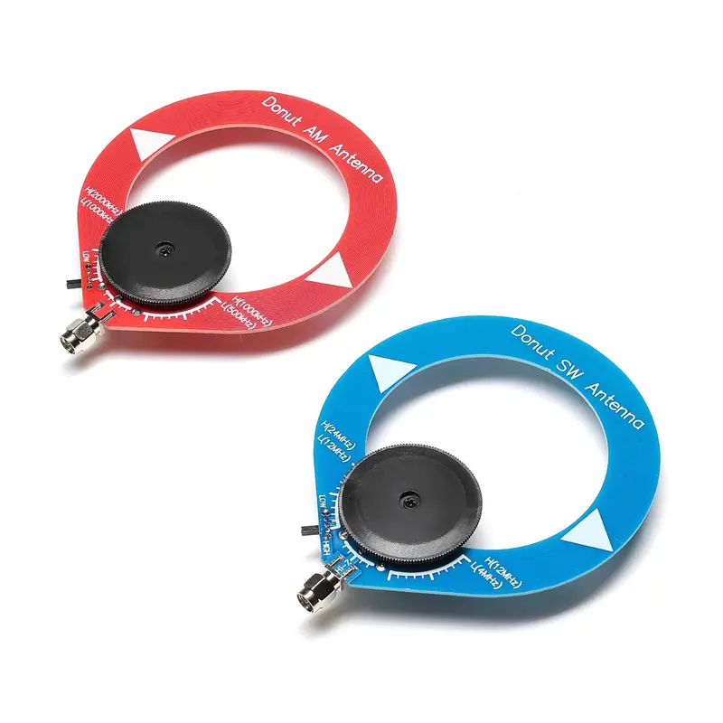 Raddy Donut Mw/Sw Loop Antenna – Compact Tuned Loop For Medium Wave (500 Khz–2 Mhz) And Shortwave (4–24 Mhz) Bands 1