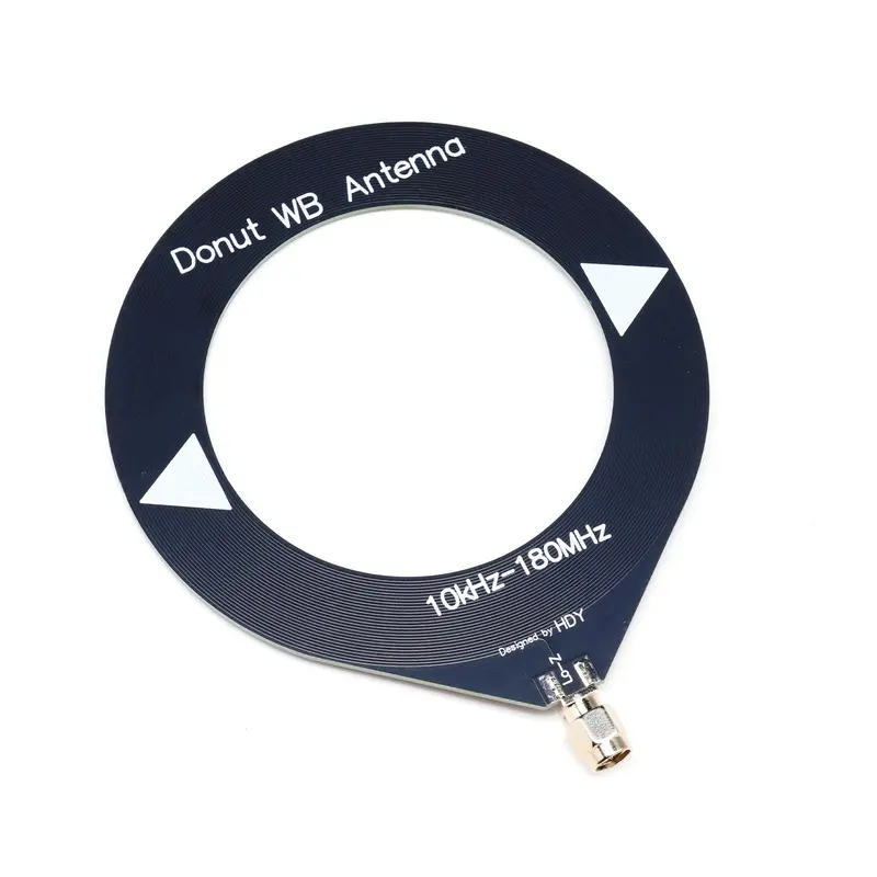 Raddy Donut Wb Loop Antenna – Portable 10 Khz–180 Mhz Miniature Antenna With Sma-Male Connector 1